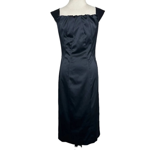 Eliza J Off Shoulder Black Cocktail Dress - Picture 1 of 8